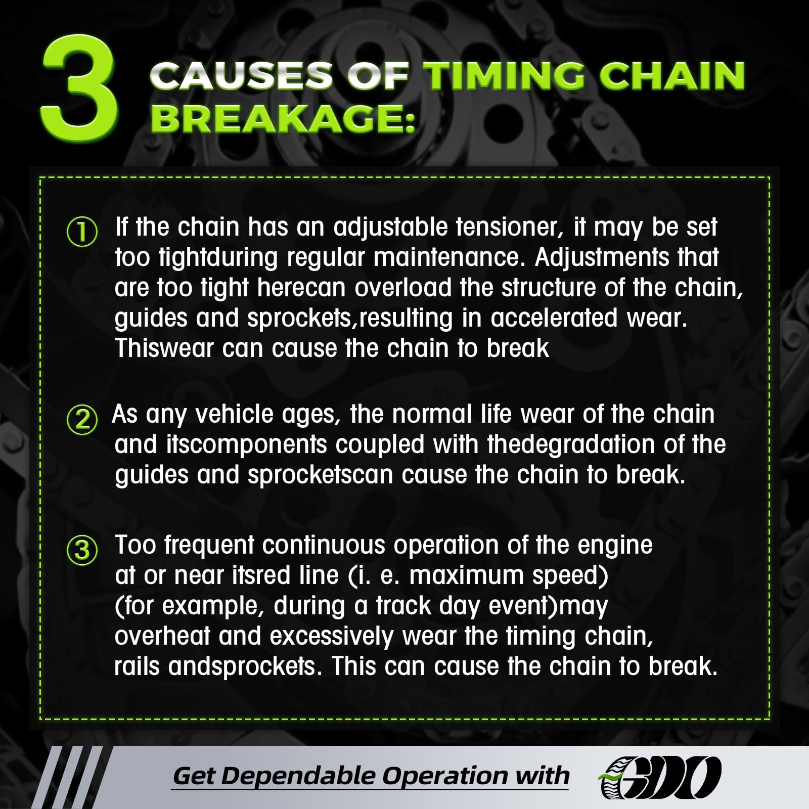 GDO timing kit on workbench with tools showing professional installation readiness
