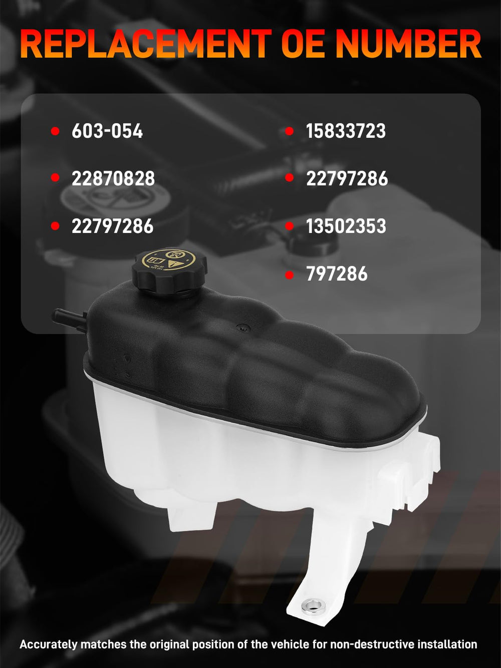 GDUKOP tank mounting points clearly visible for fast, accurate installation