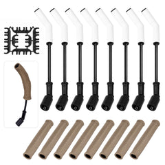 GDUKOP front packaging showing full 8pcs 9070C wire kit and sleeves for clear identification and benefit