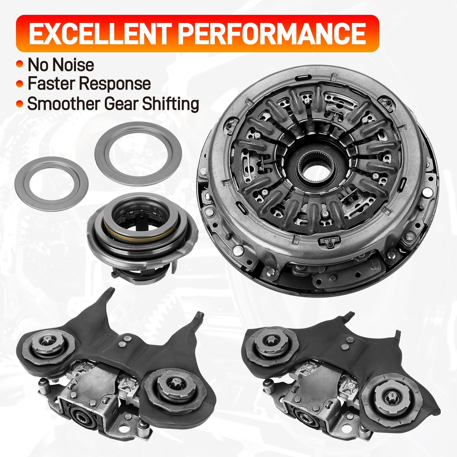 GDUKOP clutch kit installed in engine bay demonstrating proper fit and restored function