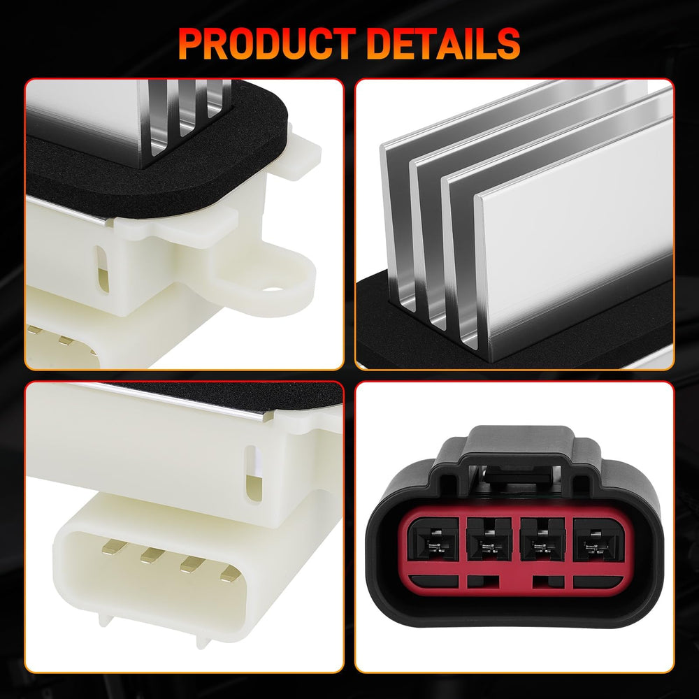 GDUKOP lifestyle image of installed resistor in dashboard restoring HVAC control