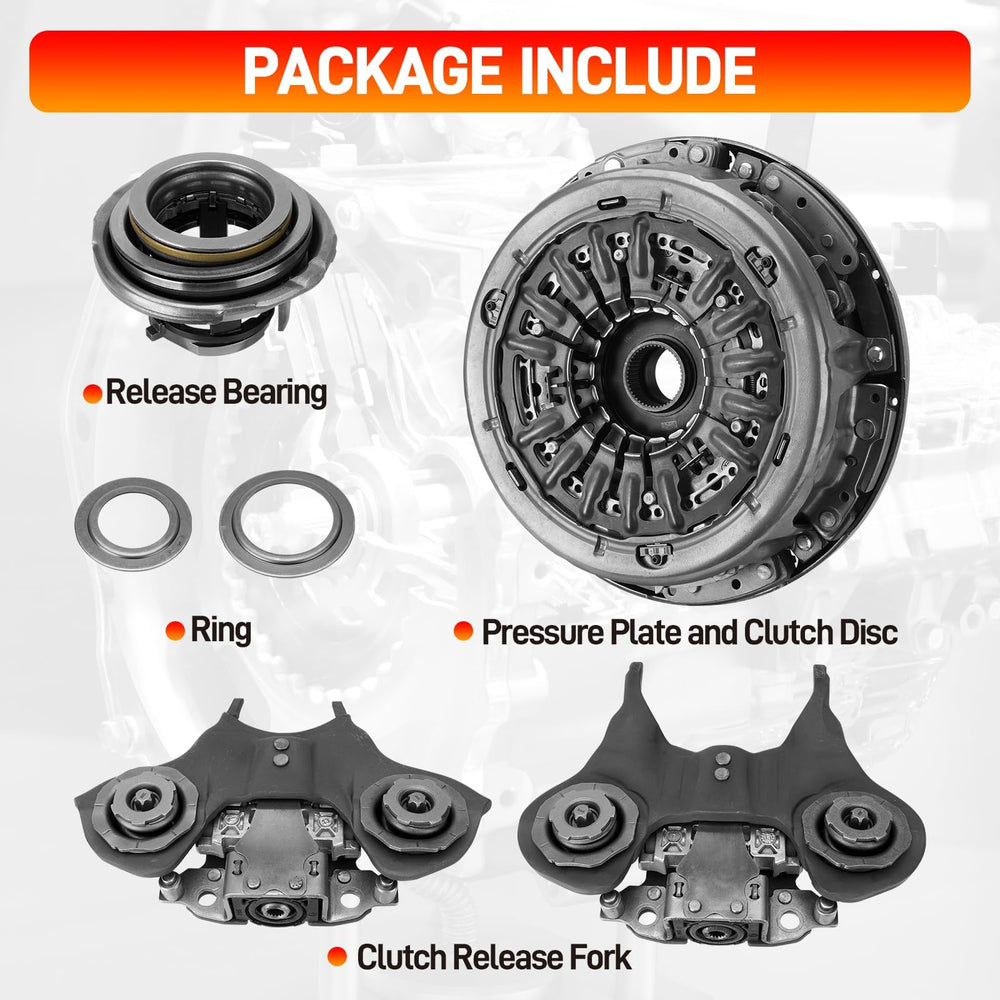 GDUKOP release fork and bearing together illustrating reliable actuation components