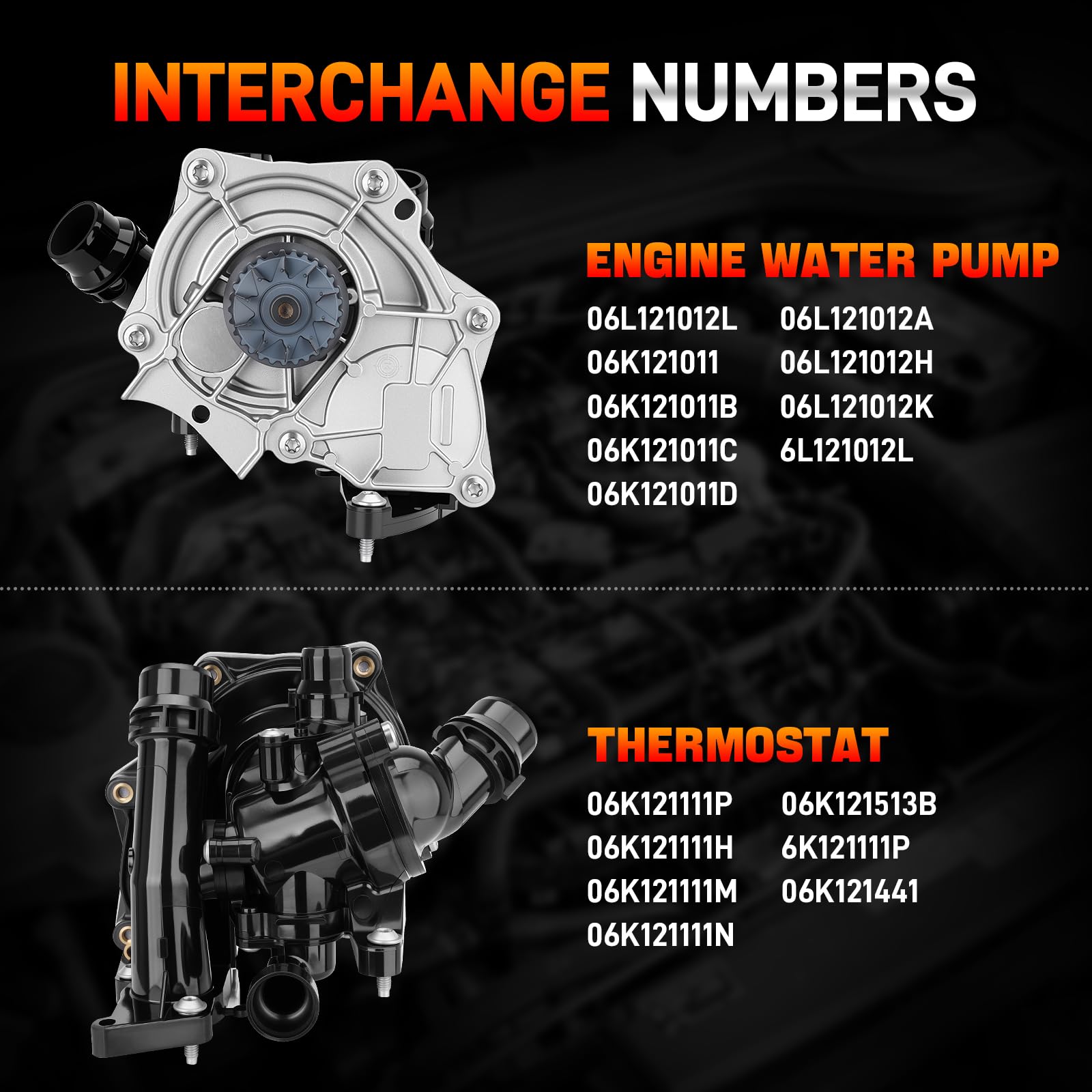 GDUKOP side profile showing impeller and better coolant circulation