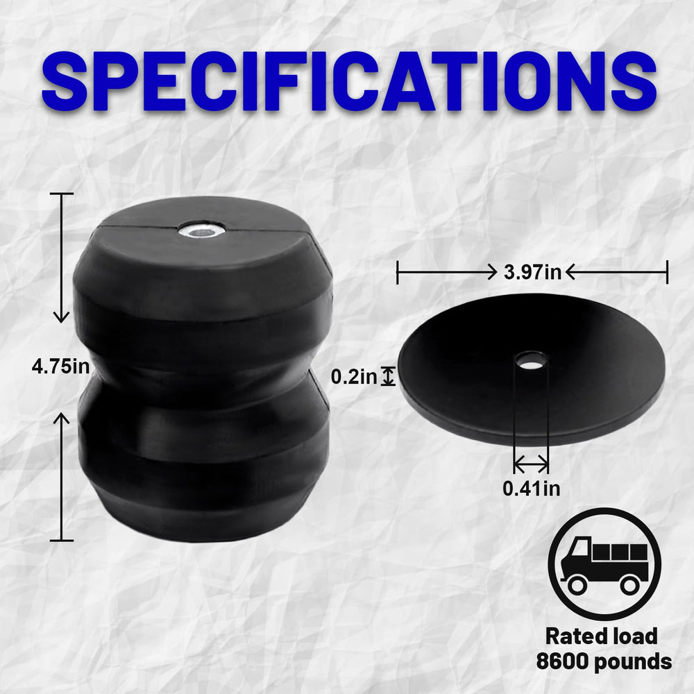 Gdydi image of included washers bolts and nuts showing benefit of complete installation hardware