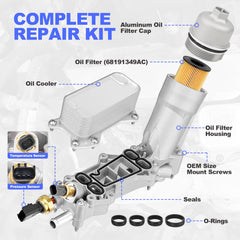 GEARFLEX gasket and pre-installed filter showing ready-to-install convenience benefit
