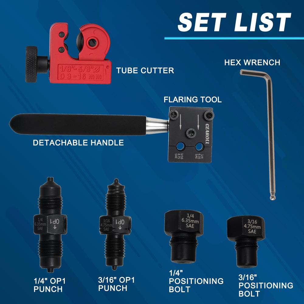 GEAROLL lifestyle installation shot showing kit used on vehicle brake line repair