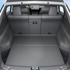 GearUp installed on Model Y trunk side showing easy coverage benefit