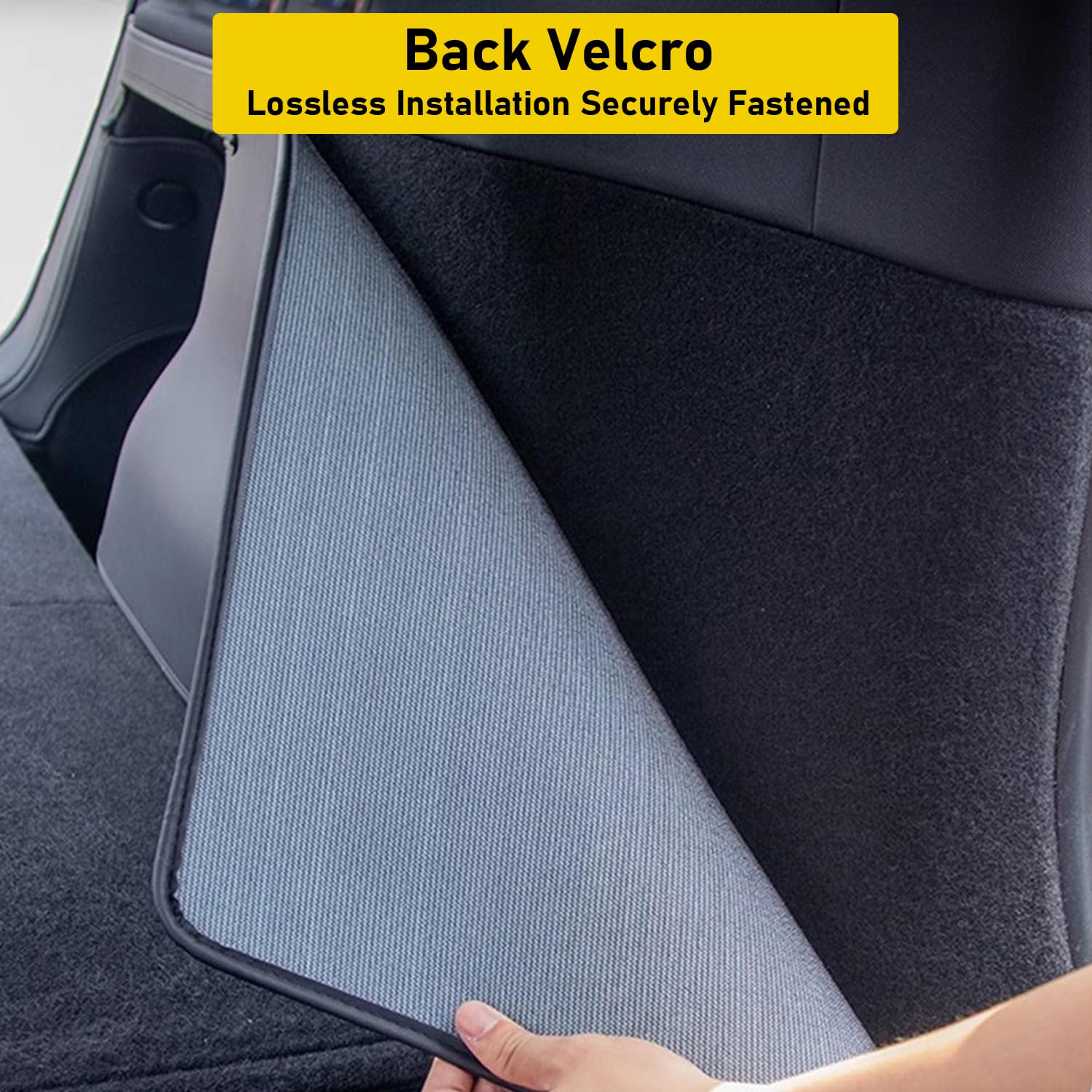 GearUp trunk with luggage highlighting organized, protected cargo area