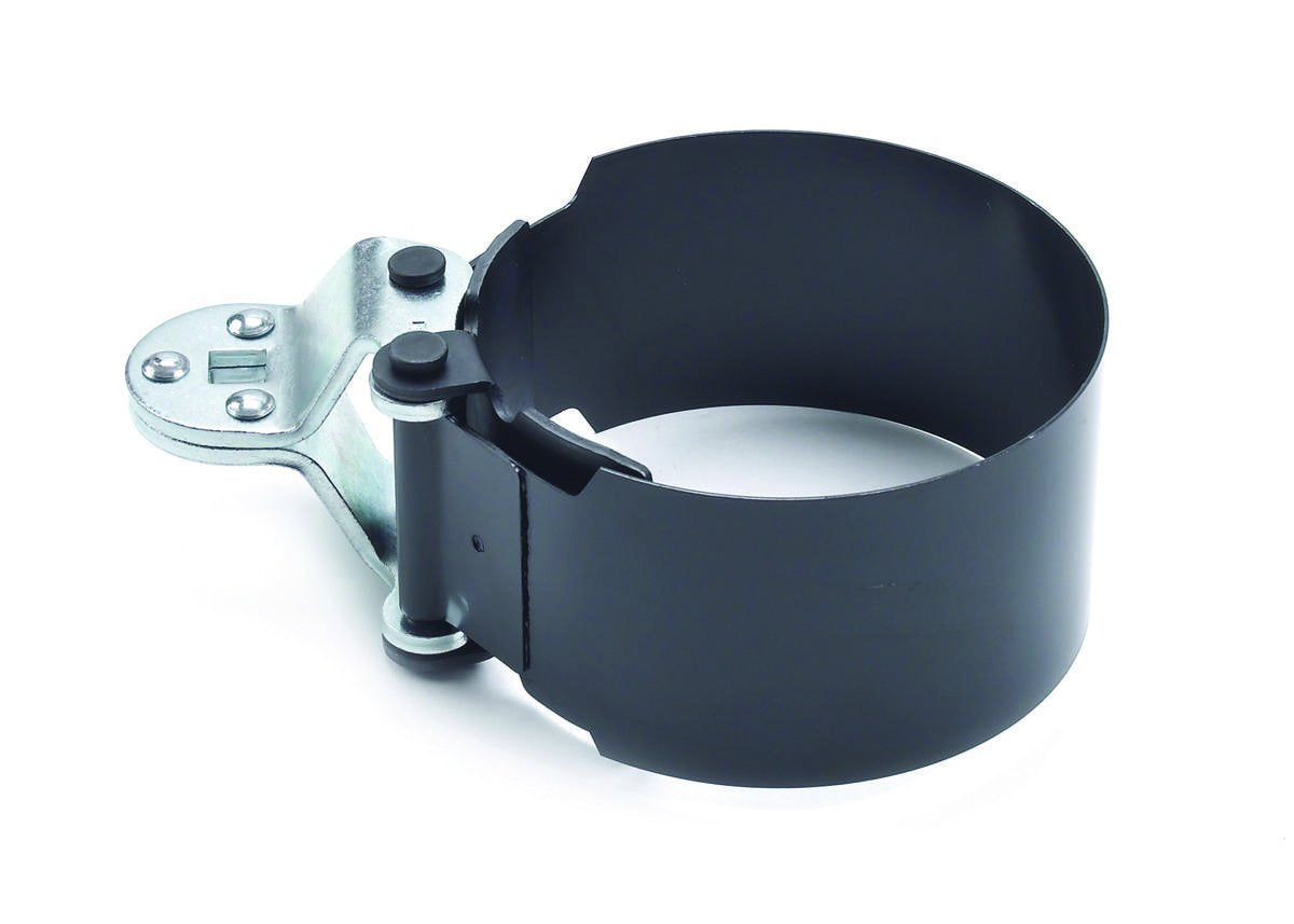 GEARWRENCH wrench front view showing wide band and clean grip, reduces filter damage