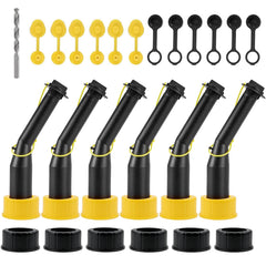 Gedlex front packaging showing six-piece nozzle kit and benefits