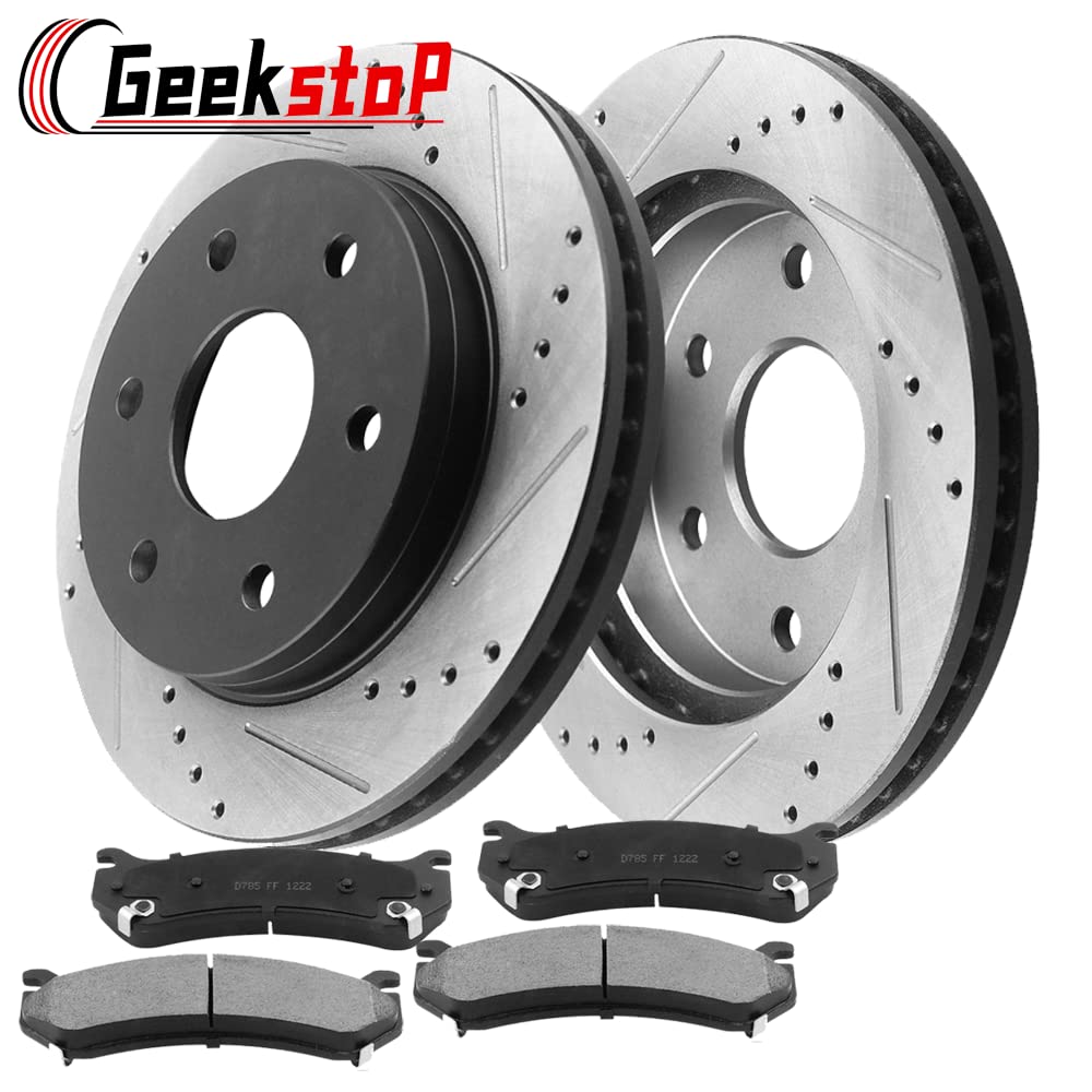 Geekstop rotor edge showing internal venting to reduce heat and warpage