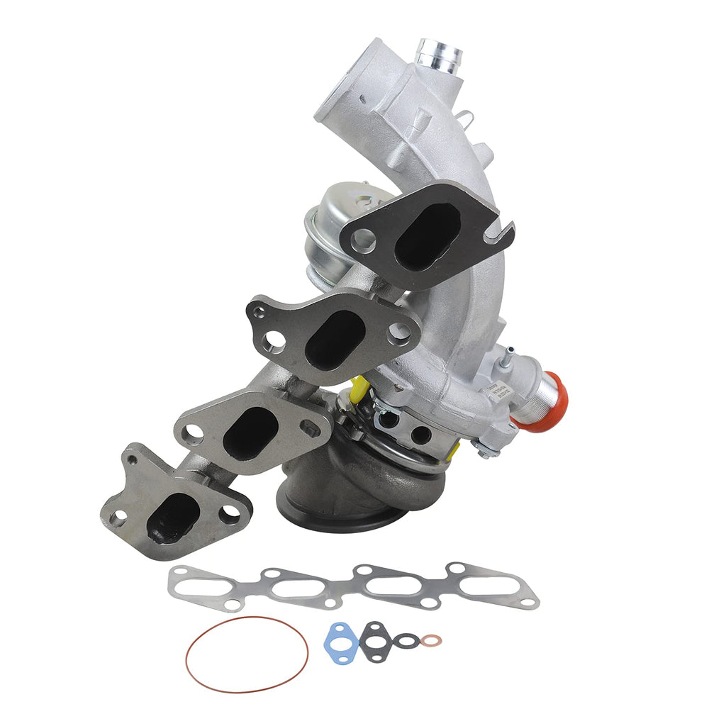 GELUOXI boxed turbocharger with label showing ready-to-ship condition