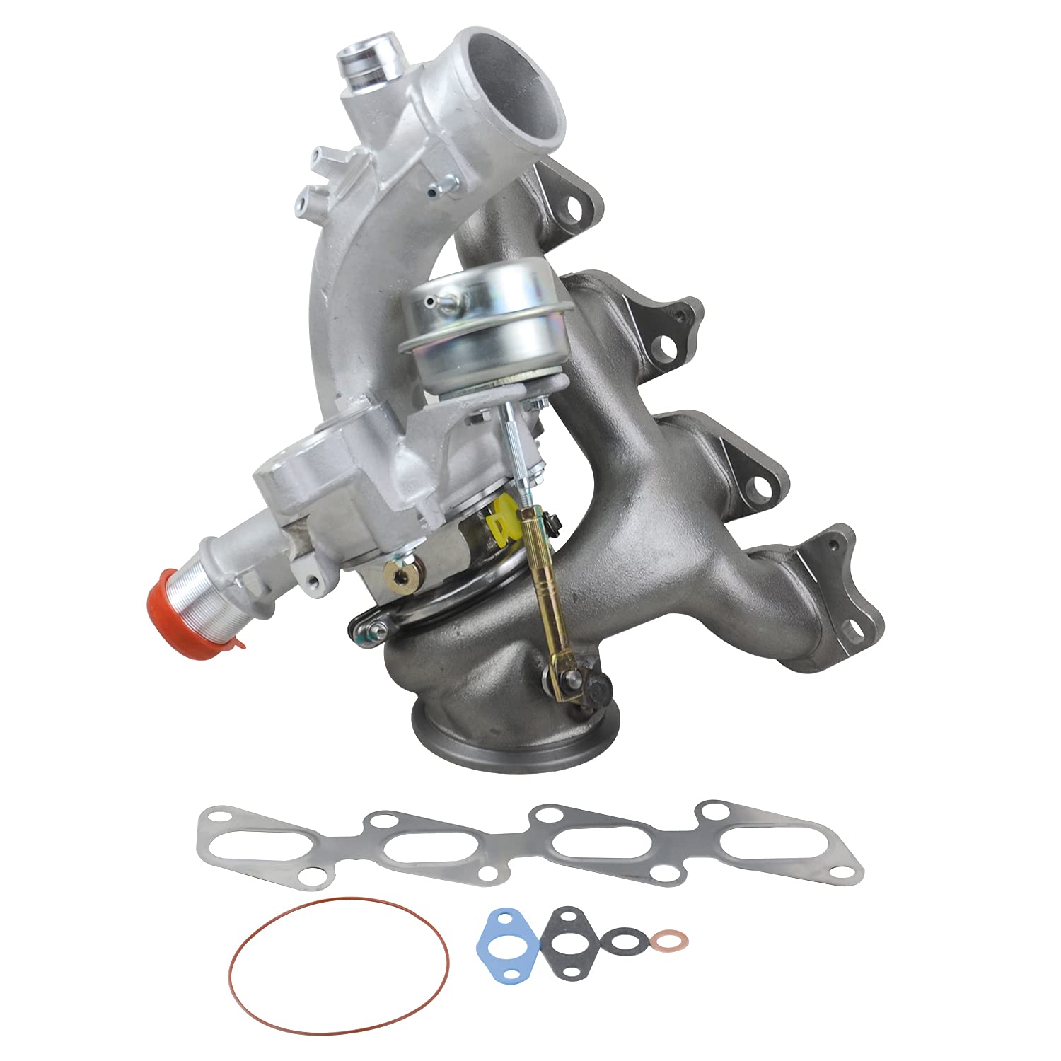 GELUOXI turbocharger size compared to wrench for scale and fit guidance