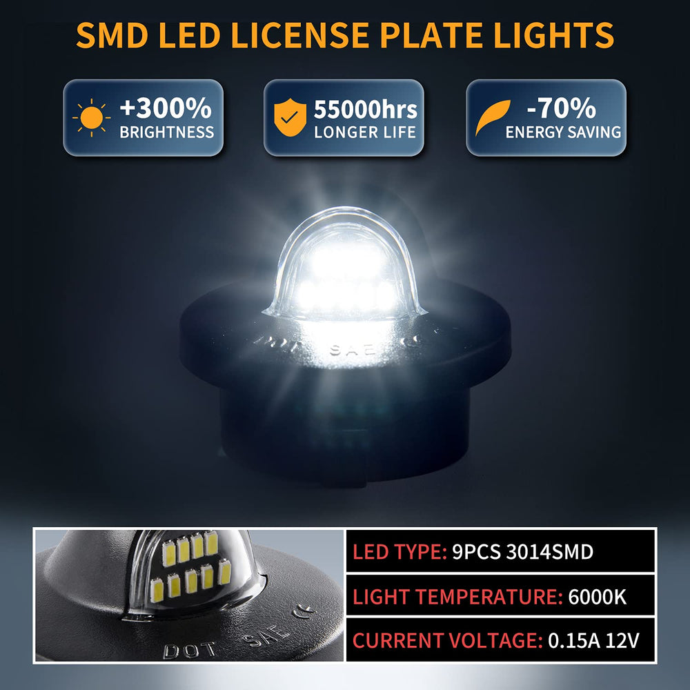 Gempro close-up of LED chip cluster highlighting brighter, cooler 6000K illumination