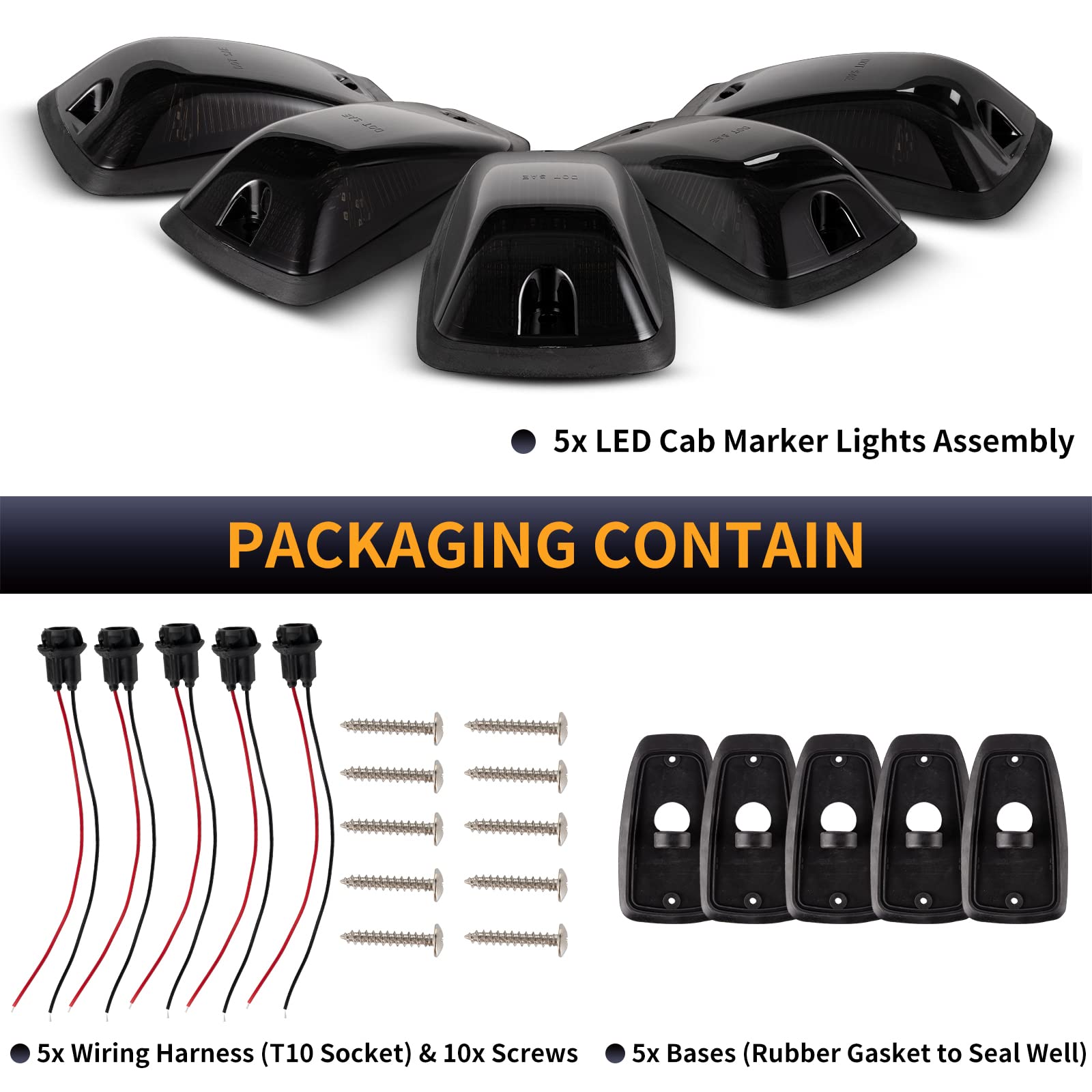 Gempro installed on Chevy truck cab showing improved night visibility