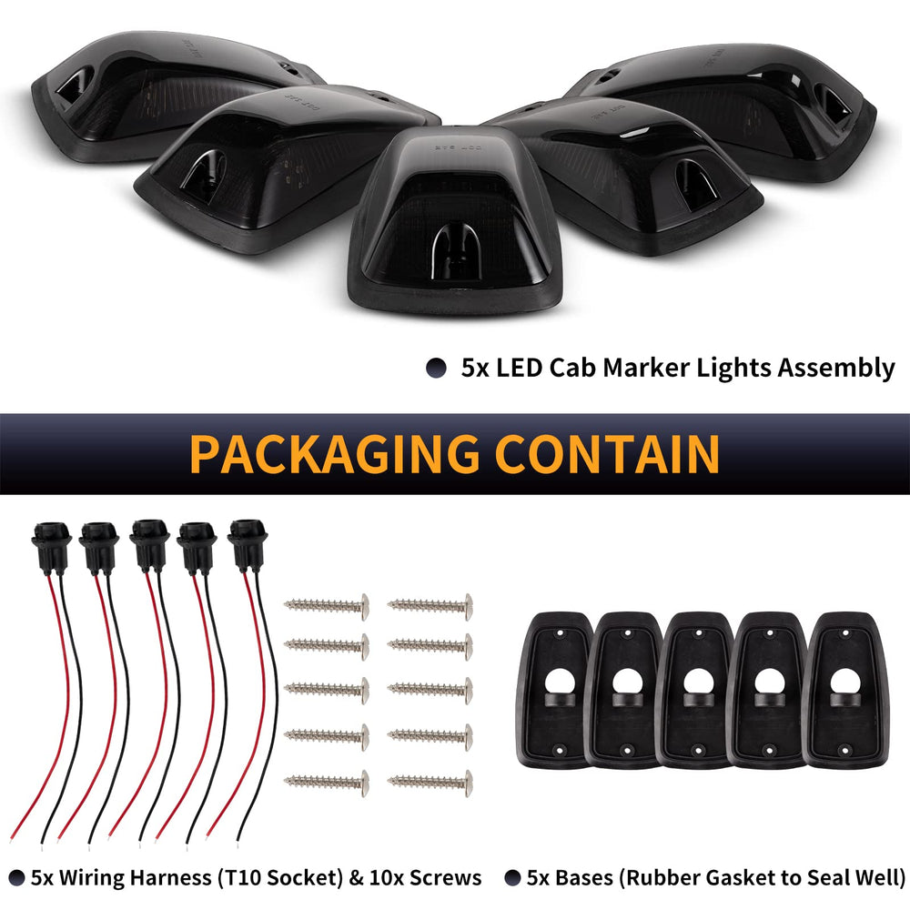 Gempro installed on Chevy truck cab showing improved night visibility
