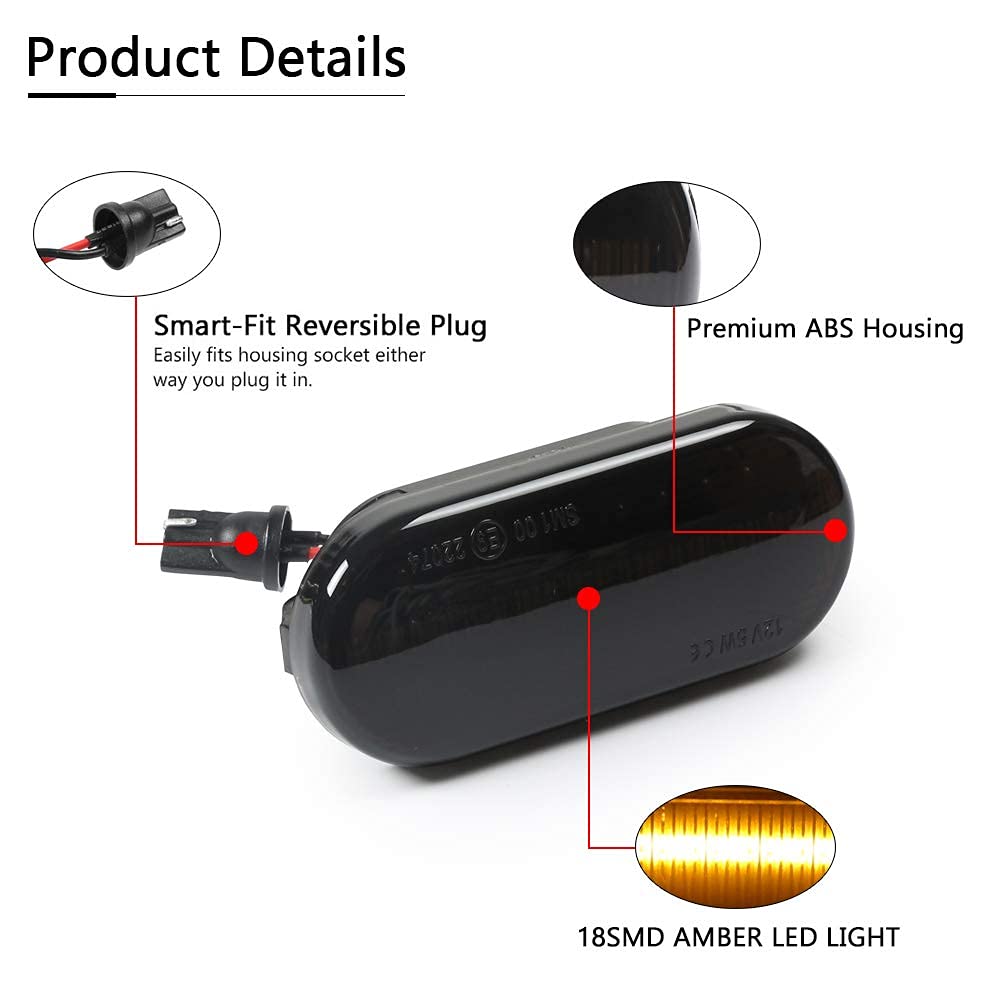 Gempro LED strip close-up revealing SMD chips for brighter, clearer signaling