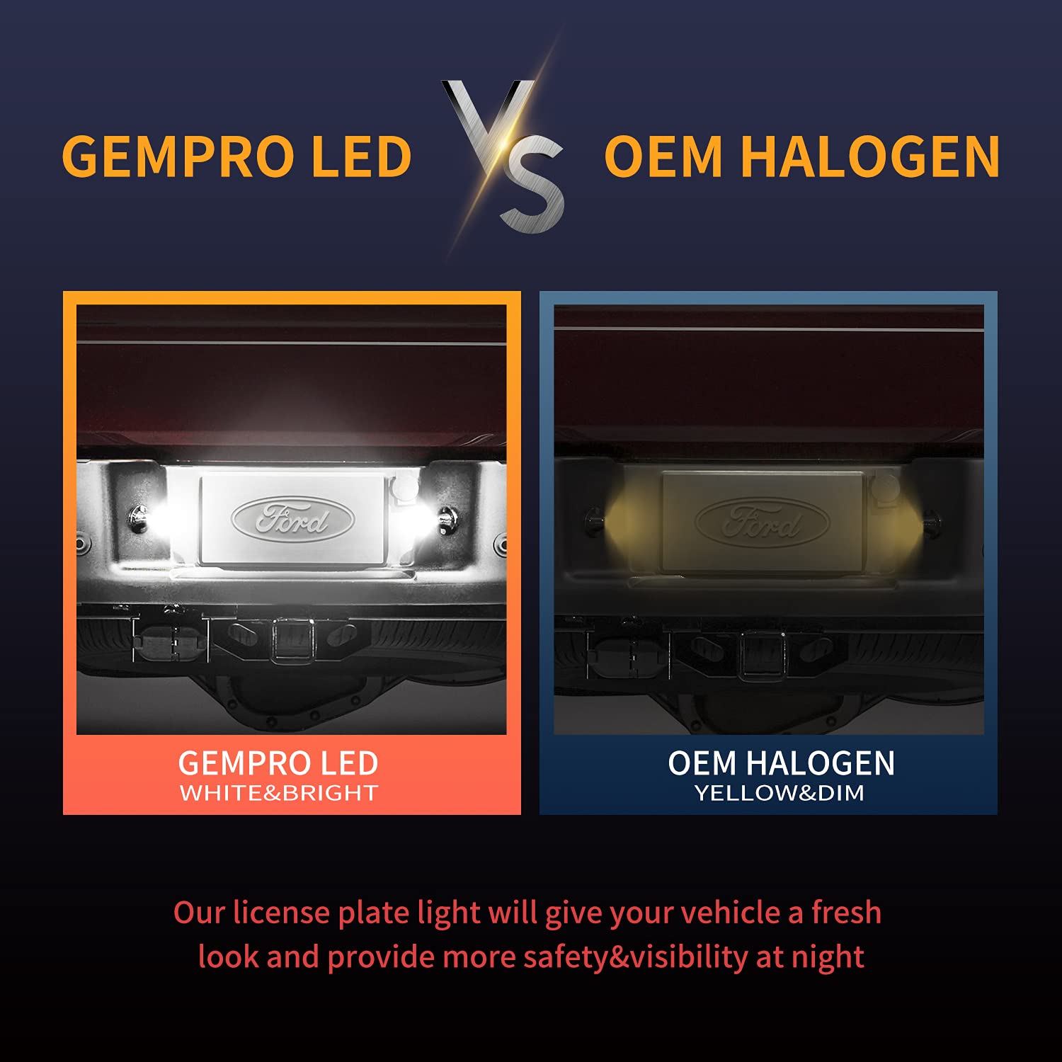 Gempro side profile of black housing showing durable construction and neat fit