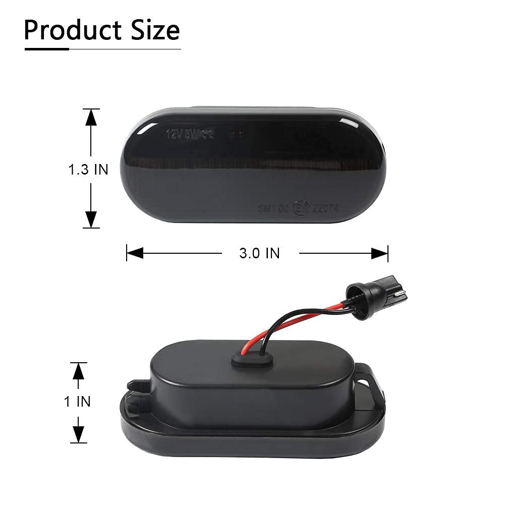 Gempro size comparison with ruler illustrating compact fit for OEM locations