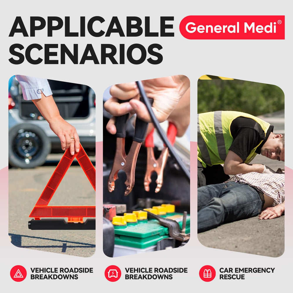 General Medi first-aid bandage close-up supporting quick wound care
