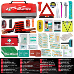 General Medi open kit layout with labeled compartments for fast access