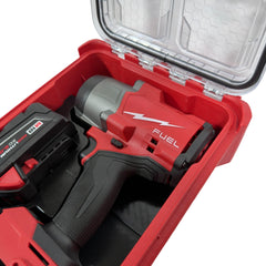 Generic battery and socket compartments in liner showing organized access