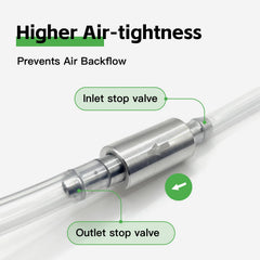 Generic brake bleeder in use attached to car bleeder screw for cleaner bleeding