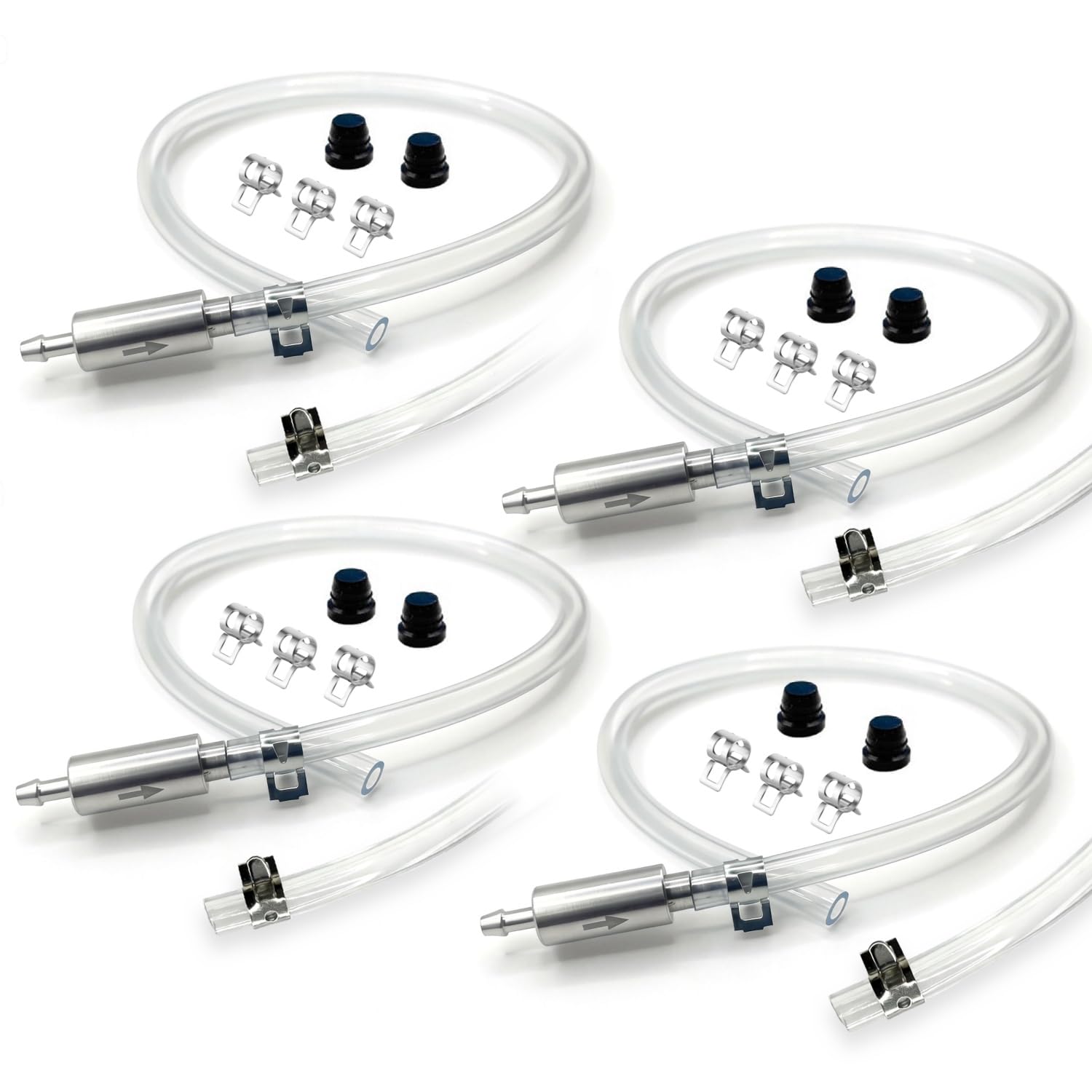Generic brake bleeder kit front packaging showing contents and compact case benefits