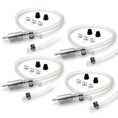 Generic brake bleeder kit front packaging showing contents and compact case benefits