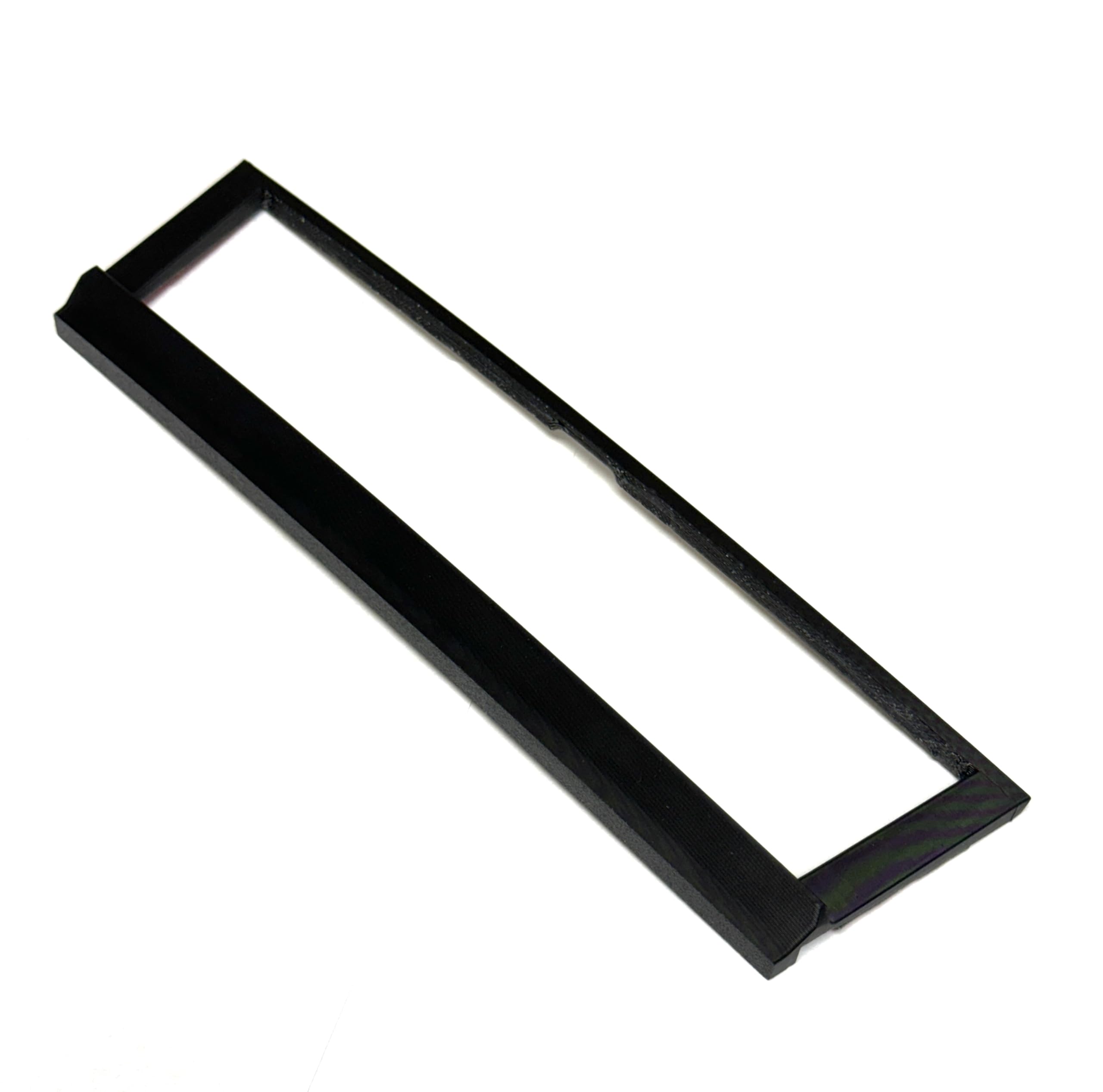 Generic bezel polymer texture close-up showing heat and impact resistance