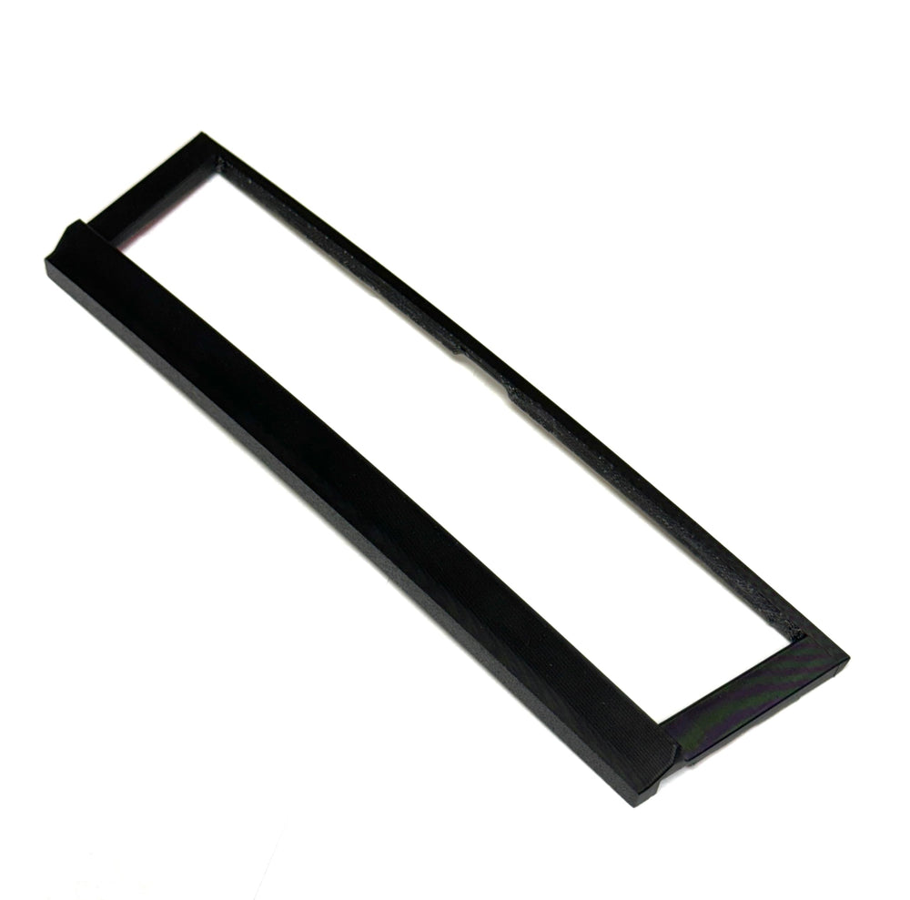 Generic bezel polymer texture close-up showing heat and impact resistance