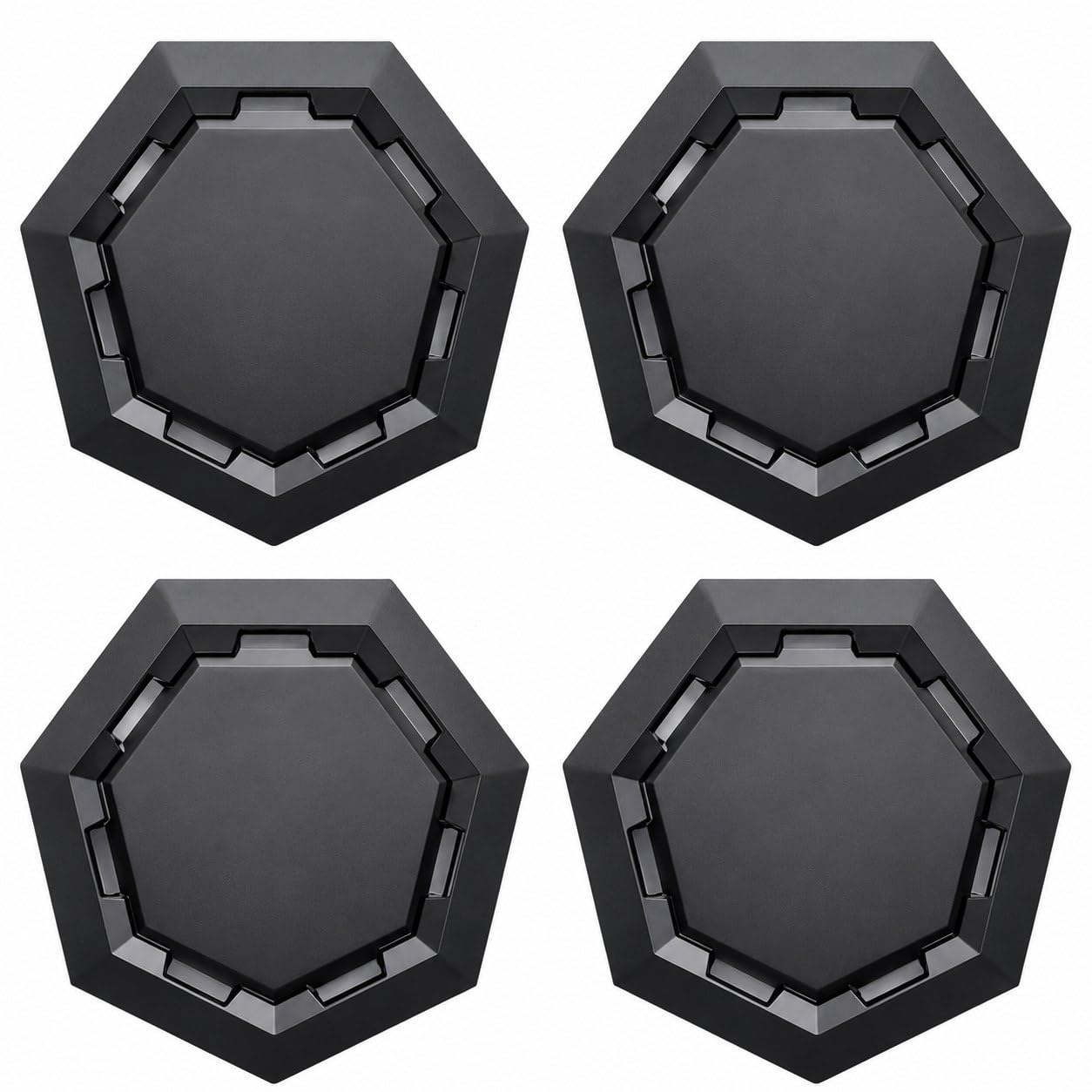 Generic Cyber wheel cap front view showing brand finish and tidy presentation benefit