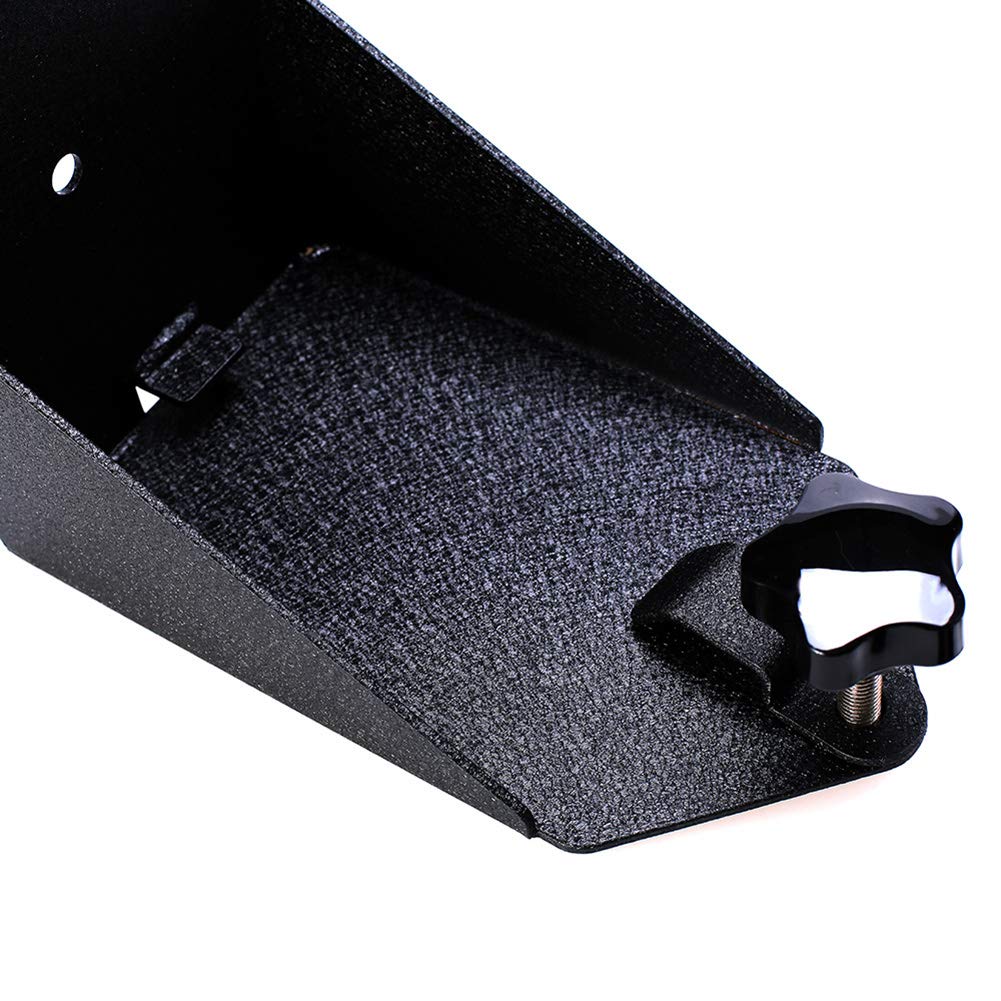 Generic dimensions scale comparison showing bracket size and easy planning benefit