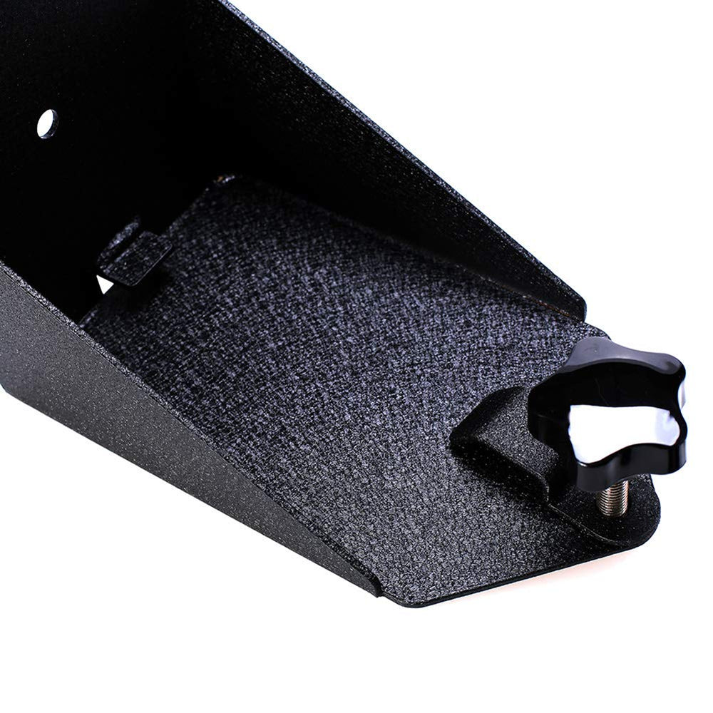 Generic dimensions scale comparison showing bracket size and easy planning benefit