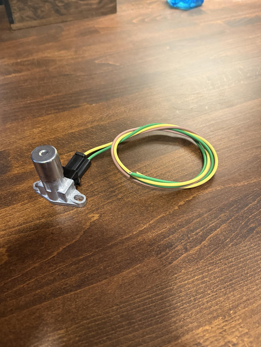 Generic close-up of pre-wired 2ft 14AWG harness with terminals for reliable connections