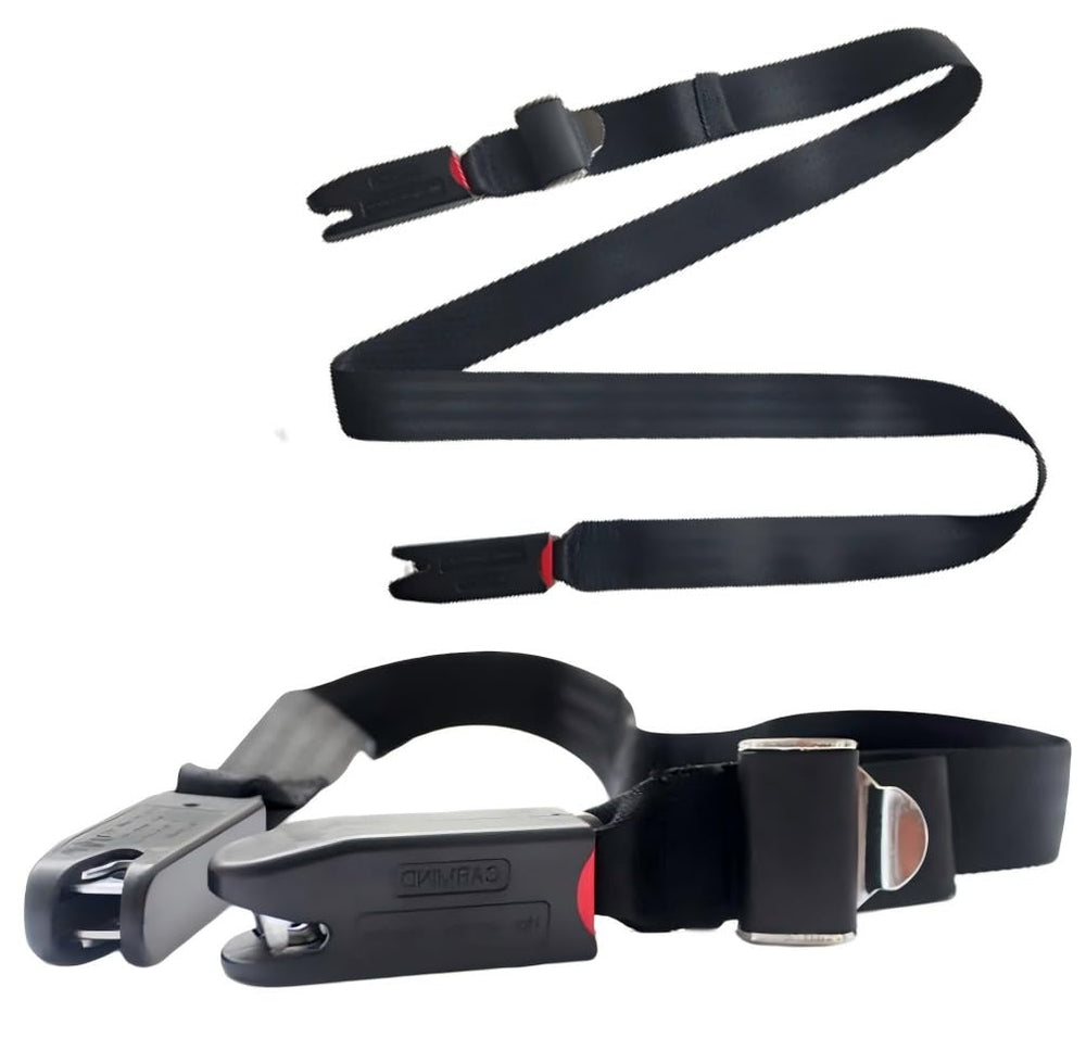 Generic fixing strap pad front view showing sleek design and easy attachment benefit