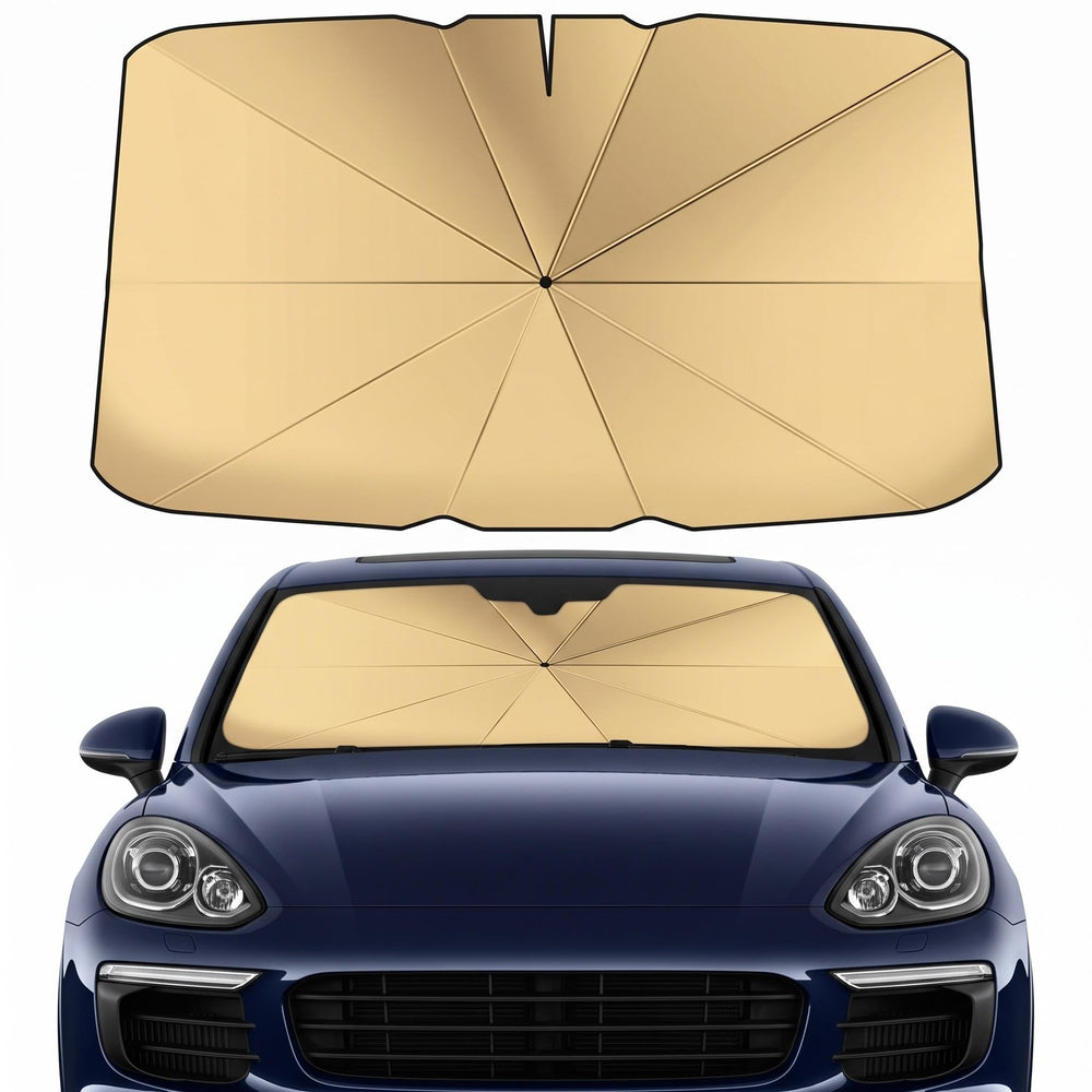 Generic brand front packaging showing quick-deploy shade and benefits