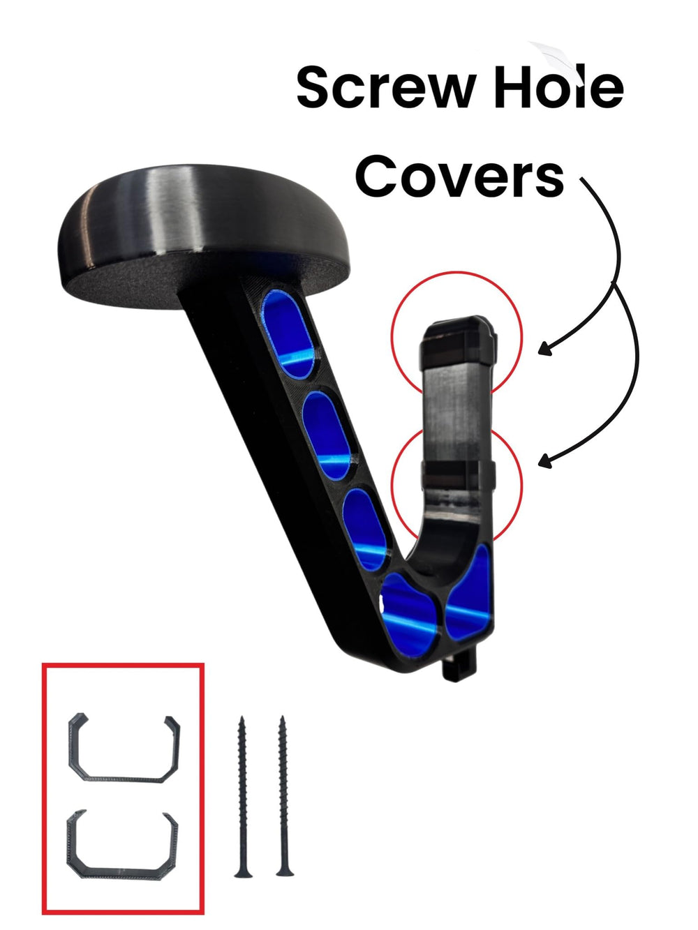 Generic side profile highlighting wide circular support that protects helmet padding benefit