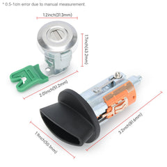 Generic ignition cylinder close-up Generic metal finish ensures reliable operation