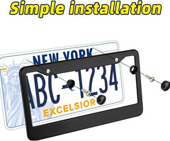 Generic frame beside ruler showing dimensions and universal fit benefit