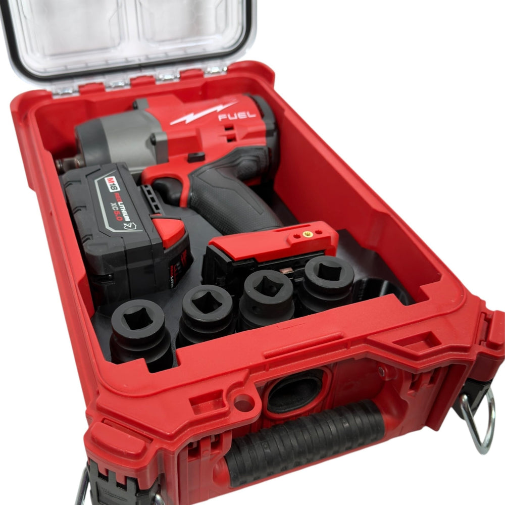 Generic jobsite scene with Packout and liner showing easy transport and organization
