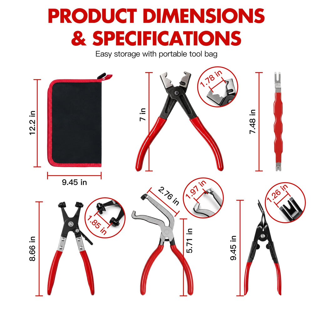 Generic storage bag organized with tools visible for fast selection and transport
