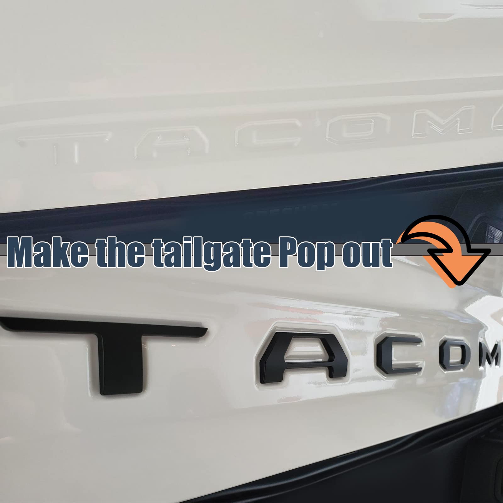 Generic brand close-up of ABS letter texture showing durable matte finish and scratch resistance