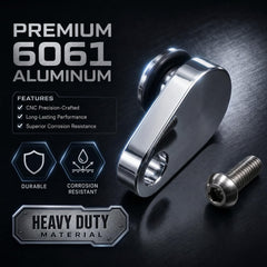 Generic brand side profile of the plug illustrating compact form and secure engagement