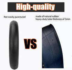 Generic tube mounted on a 12-inch rim, demonstrates correct fit and installation