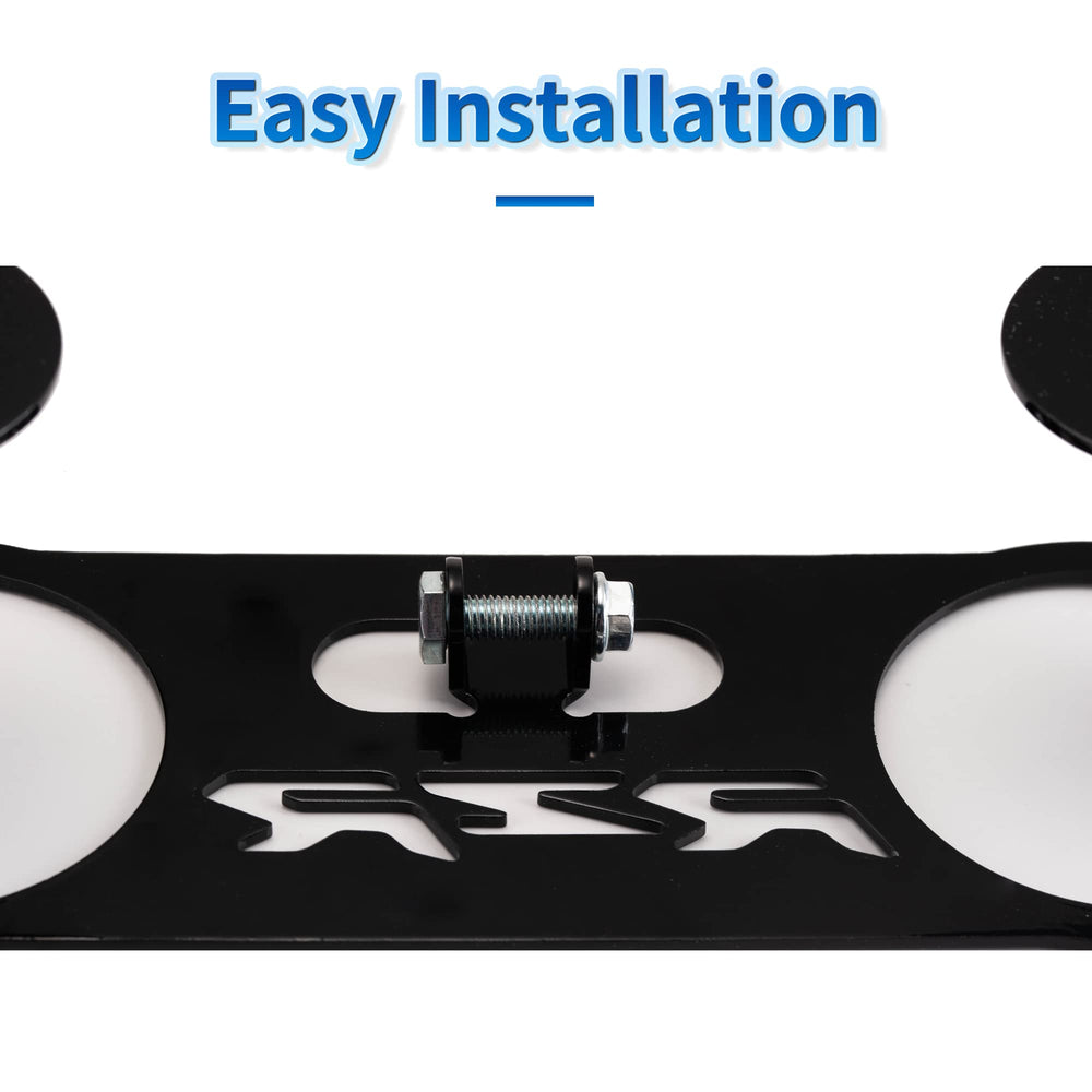Generic garb bar cup holder with included screw and nut, Generic benefit: quick install hardware