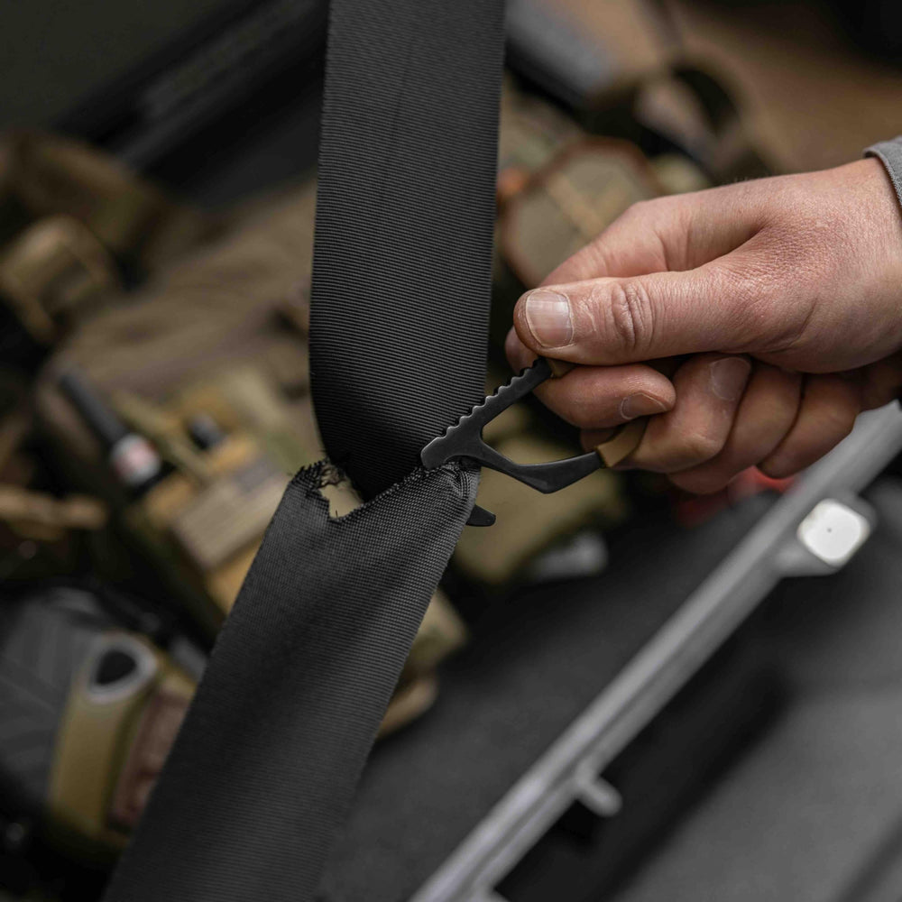 Gerber on keyring showing compact portability and emergency readiness