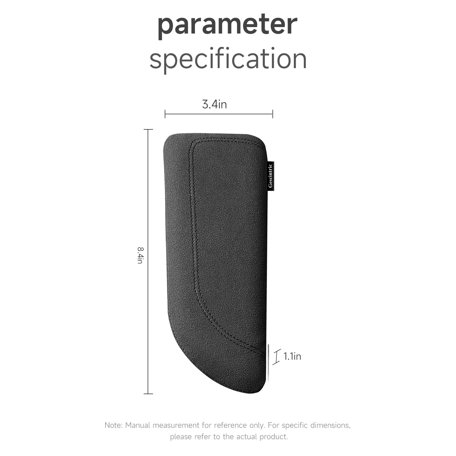 Gescintric memory foam cutaway showing supportive cushioning benefit