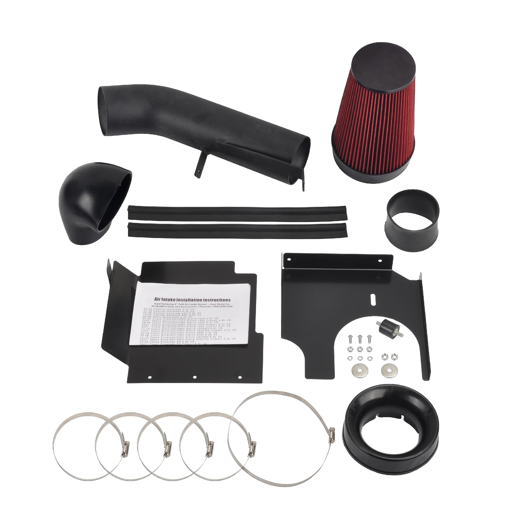GESEXI intake fitted on truck in driving scene demonstrating improved throttle feel