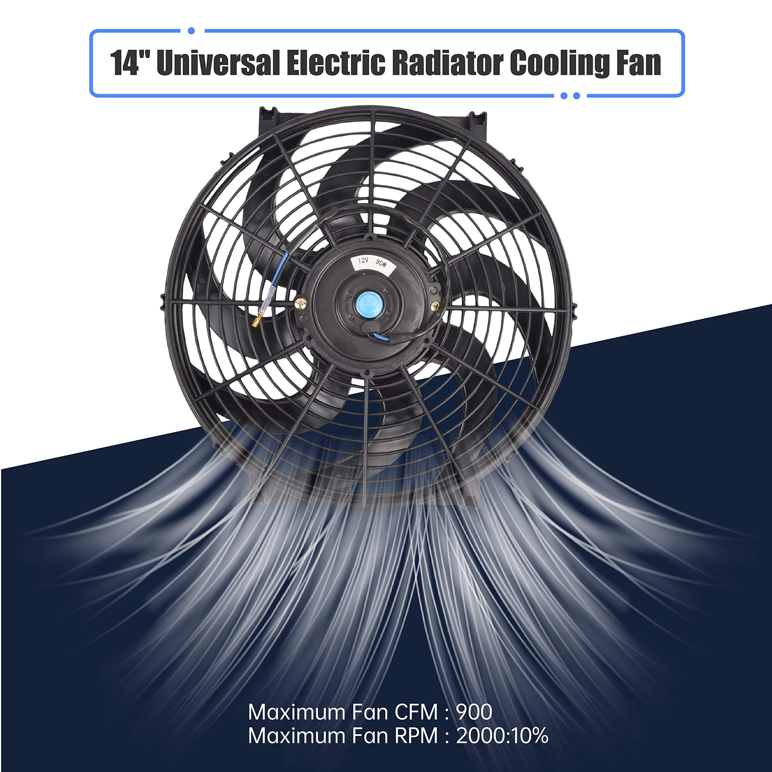 GESEXI fan installed as puller showing reversed blade orientation for extraction benefit